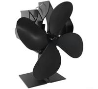Ventilador de chimenea, ventilador de estufa alimentado por calor de 18,5 | Aleación de aluminio del control automático silencioso de la circulación de aire termoeléctrica para la calefacción interior