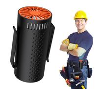 Ventilador de cintura al aire libre - Manos portátiles de refrigeración gratuita, clip de camping recargable | Flujo de aire cómodo duradero, soplador de cinturón compacto, unidad de personal