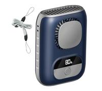 Ventilador de cintura portátil, dispositivo portátil de bajo ruido, ventilador de cuello portátil, para cocina, hogar, interior, exterior, mujeres, hombres, obras de construcción, trabajo, viajes