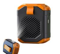 Ventilador de cintura portátil: generador de flujo de aire portátil, clip en el de ventilación | Equipo de enfriamiento de aventuras al aire libre, regulador de temperatura de actividad ligera