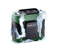 Ventilador de cintura portátil, potente ventilador de clip de cintura con viento huracán de doble motor de 100 velocidades, recargable en frío personal