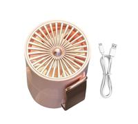 Ventilador de cintura portátil recargable de 3 velocidades, senderismo o as