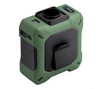 Ventilador de cintura portátil robusto con una batería de alta capacidad y múltiples opciones de velocidad para combatir el calor al aire libre (verde)