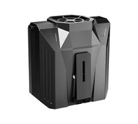Ventilador de cintura - Ventilador de clip de cinturón portátil para trabajo al aire libre, viaje, carrera y senderismo | Ventilador de enfriamiento usb usb recargable, ventilador de cuerpo compacto