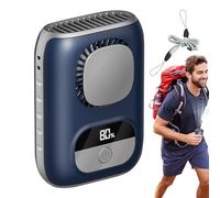 Ventilador de cintura | Ventilador de refrigeración portátil de cintura - Dispositivo de refrigeración personal de bajo ruido para hombres y mujeres, trabajo, hogar, viajes, cocina, interior, exterior