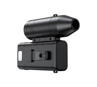 Ventilador de cinturón, con flujo de aire ligero y fuerte, 6 velocidades, 3600 mAh, ventilador personal de camisa con clip, para camping, senderismo, escalada, caminar, trabajo, actividades al aire