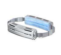 Ventilador De Cinturón Manos Libres Con Dos Bolsas De Hielo - Recargable Por USB, 15 H De Autonomía, Ajustable For Deportes Al Aire Libre Y Trabajo