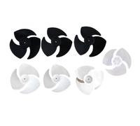 Ventilador de circulación de aire universal de 150/170/180 mm, ventilador de suelo silencioso con aspas de tres hojas.(No. 1-15cm black)