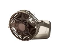 Ventilador de circulación, ventilador circulante | Ventilador de mesa con carga USB, 3 ajustes de velocidad, dispositivo de corriente continua con rotación de 360 grados y gancho para dormitorio