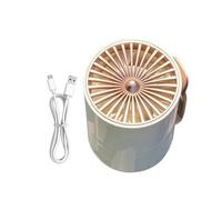 Ventilador de clip de vida, recargable 3 velocidades - Ventilador personal de exterior, para mujeres, hombres, estudiantes, viajeros, jardineros, visitantes, excursionistas, obras de construcción