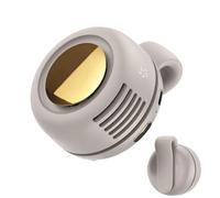 Ventilador de clip pequeño - mini refrigeración sin cuchilla, flujo de aire USB | Rueda de ventilador portátil, Circulador de aire para herramientas eléctricas de modos, camping al aire libre