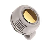 Ventilador de clip - Ventilador portátil de cuello y cintura | Ventilador personal con clip sin cementerio | Ventiladores de batería para el hogar | Enfriador de aire portátil recargable con 3 velos