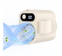 Ventilador de coche - Refrigerador de aire personal silencioso de 100 velocidades con pantalla digital | Ventilador de pinza portátil de rotación de 360 grados, para carritos de coche, hogar, camping