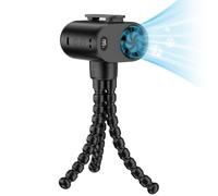 Ventilador De Cochecito Desmontable Flexible 5 Velocidades Recargable
