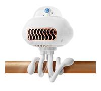 Ventilador de cochecito - Ventilador de refrigeración flexible recargable USB de 3 velocidades para cochecitos, cunas, asientos de coche, bicicletas, oficina, uso al aire, viaje, sueño