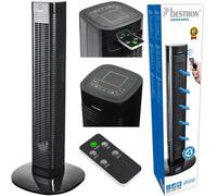 Ventilador de columna Bestron torre mando a distancia temporizador 3 velocidades