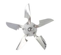 Ventilador de compresor de aire de hoja, disipación de calor, ventilador de ingeniería, repuesto de hojas de 5 12/15 cm