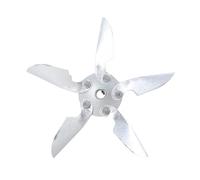 Ventilador de compresor de aire de hoja, disipación de calor, ventilador de ingeniería, repuesto de hojas de 5 12/15 cm