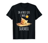 Ventilador de conchas marinas Seashell Collector Past Life Ocean Beach Sand Camiseta