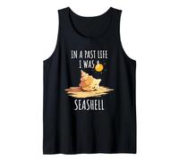 Ventilador de conchas marinas Seashell Collector Past Life Ocean Beach Sand Camiseta sin Mangas