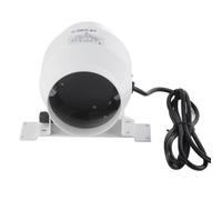 Ventilador de Conducto con Carcasa Exterior de Aluminio de 4" para ático a Dos Aguas con Cabezal de Turbina de Material de Primera Calidad para Prevención de Incendios