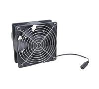 Ventilador de conducto de doble rodamiento de bolas de 120 mm, 12 V, 6000 rpm, soplador de alta velocidad para aplicaciones industriales aficionadas, proyectos de ventilación de escape de aire con