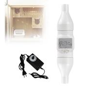 Ventilador de conducto en línea de 2" de 12 V con controlador de velocidad, 6 W, 22 CFM, funcionamiento silencioso, extractor de aire for baño, cocina y armario de cultivo.(Adjustable speed,50/20MM)