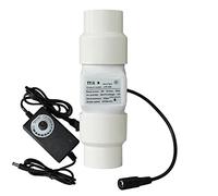 Ventilador de conducto pequeño de 50mm y 2pulgadas con interfaz de tubería de PVC de 40mm, refuerzo de escape de ventilación de 6W, 12V, 22CFM for sótano, invernadero ( Color : Adjustable Speed , Size