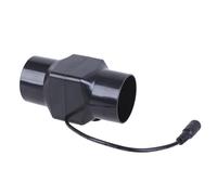 Ventilador de conducto potente extractor en línea de 12 V 6 W, soplador de conducto de 50 mm, potenciadores de escape de aire interior para tienda de campaña de taller y sótano