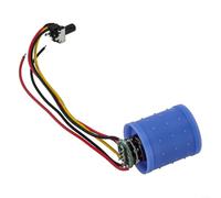 Ventilador de conducto sin escobillas de bajo voltaje de metal 5 A, motor 12 V 24 V CC, alto RPM 100.000, diseño sin escobillas para un rendimiento fiable en aplicaciones eléctricas (CC 9-12 V)