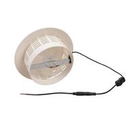 Ventilador de conducto solar en línea, 12 V, 1600 rpm, silencioso, para jardín interior, soplador