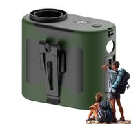 Ventilador de correa portátil - Dispositivo de refrigeración de aire en la cintura, dispositivo corporal portátil | Flujo de silencioso de 5 velocidades con ejercicio de enganche de clip, activo