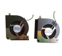 Ventilador de CPU/GPU de 4 Pines para portátil para MSI GT76 MS-17H1 GT76 9SG-048CN i9-9900K RTX2080 2070 PABD18525BM N424 1.2A 12VDC PABD18525BH N423 1.2A 12VDC