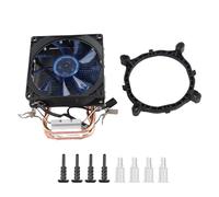 Ventilador de CPU ID COOLING SE 14 XT PLUS, tubo de calor de doble, conector de 3 pines, ventilador de torre única, configuración push-pull, RAM sin interferencias
