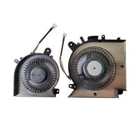 Ventilador de CPU y GPU for computadora portátil, Compatible con MSI, Compatible con Katana, GF76 Pulse GL76 MS-17L1 GF66 11UC Pulse GL66 11UEK MS-1581 MS-1583 Series DC5V Piezas de ventilador