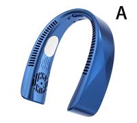 Ventilador de cuello colgante, aire acondicionado portátil sin aspas, ventilador eléctrico, enfriador