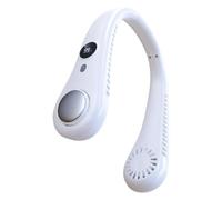 Ventilador De Cuello Portátil: Dispositivo De Enfriamiento Portátil Silenci
