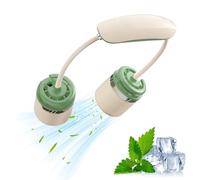 Ventilador de Cuello Portátil | Dispositivo Refrigerante a Pilas,Refrigerador de Cuello Recargable | Para Hogar y Oficina Automóvil Al Aire Libre Viajes de Verano Deportes Camping Trabajo Niños y