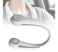 Ventilador de Cuello sin Aspas para Hyundai Elantra/Sonata 2010-2025 Ventilador Portátil Abanico de Cuello 3 Velocidades Silencioso 360° de Enfriam