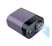 Ventilador de cuello, ventilador de clip, enfriador de aire portátil | Dispositivo de refrigeración ergonómico de viaje, potente mini clip para cinturón, enfriador de aire personal de alta temperatura