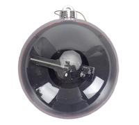 Ventilador de de Holograma 3D, de Holograma 3D de 8 W, Cubierta Protectora HD para Aeropuertos de Centros Comerciales (Enchufe de la UE)