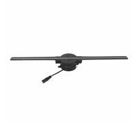 Ventilador de de Holograma, Imágenes de Vídeo Claras 1250 RPM 100-240 V Ventilador de Holograma 3D 224 Cuentas LED Compatible con Aplicación WiFi 2000x224 para Escaparate de