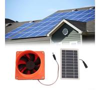 Ventilador de energía solar, ventilador de escape de 12 V, silencioso, eficiente, respetuoso con el medio ambiente para yates y más