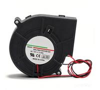 Ventilador de enfriamiento centrífugo de turboalimentador de doble bola Ventilador de alto volumen de aire y horno de alta velocidad Ventilador de enfriamiento de turbina de aire para picnic Equipo