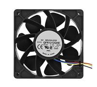Ventilador de enfriamiento, DC 12V 2.7A 6000RPM Reemplazo del Ventilador de enfriamiento Conector de 4 Pines, Apto para Antminer S7 S9, Accesorios para Equipos de enfriamiento Integrados