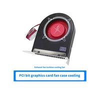 Ventilador de Enfriamiento de Chasis de Computadora -2 Sistema de Ventilador de Escape de Ranura PCI Diseño de Rodamiento de Ventilador de Alta