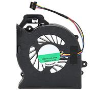 Ventilador de enfriamiento de CPU, reemplazo de ventilador de carcasa de 3 pines, enfriador de ventilador de computadora, radiador de disipación de calor rápido computadora portátil para HP Pavilion