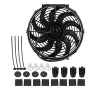 Ventilador de enfriamiento de motor eléctrico universal de 12 pulgadas de alto rendimiento para automóvil de 12 pulgadas con kit de montaje