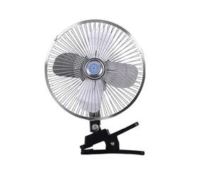Ventilador de enfriamiento del viento Resistencia a alta temperatura Automóvil Ventilador portátil de doble cabeza con clip