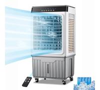 Ventilador de enfriamiento evaporativo portátil, solución de enfriamiento compacta para Escritorio, hogar y Oficina, Enfriador de Aire Personal con alimentación USB para aliviar el Calor del